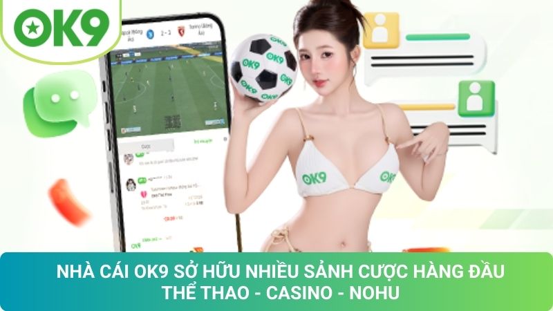 OK9 🎖️ Trang Chủ OK9.COM Chính Thức ⭐️ Ưu Đãi Nạp Đầu Hot 19 Kho Game Đỉnh Cao Của OK9: Trải Nghiệm Cá Cược Bất Tận